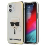 Karl Lagerfeld KLHCP12SPCKHML iPhone 12 mini 5,4" többszínű tok Színjátszó Karl&#039;s Head telefontok