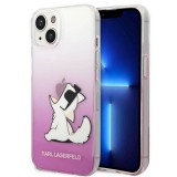 Karl Lagerfeld KLHCP14MCFNRCPI iPhone 14 Plus 6,7" keménytok rózsaszín Choupette Fun
