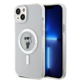 Karl Lagerfeld KLHMP15MHFCKNOT iPhone 15 Plus 6.7" átlátszó keménytok IML ikonikus MagSafe