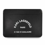 Karl Lagerfeld laptop táska fekete 16″ KLCS16RSGSFBK (125724) - Notebook Táska