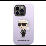 Karl Lagerfeld Liquid Ikonik NFT Apple iPhone 14 Pro Max szilikon hátlap tok  lila (KLHCP14XSNIKBCU) (KLHCP14XSNIKBCU) - Telefontok