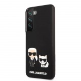Karl Lagerfeld Samsung S22+ Karl et Choupette tok fekete (KLHCS22MSSKCK) (KLHCS22MSSKCK) - Telefontok