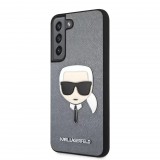 Karl Lagerfeld Samsung S22+ Karl  tok ezüst (KLHCS22MSAKHSL) (KLHCS22MSAKHSL) - Telefontok
