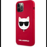 Karl Lagerfeld Silicone Choupette Apple iPhone 12 Pro Max tok piros (KLHCP12LSLCHRE) (KLHCP12LSLCHRE) - Telefontok