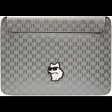 Karl Lagerfeld Sleeve Saffiano Monogram Choupette KLCS14SAKHPCG 14" laptop tok ,ezüst (KF001675)