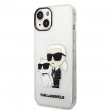 Karl Lagerfeld tok átlátszó (KLHCP14MHNKCTGT) Iphone 14 Plus készülékhez (127404) - Telefontok