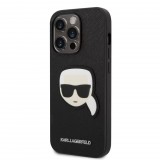 Karl Lagerfeld tok fekete (KLHCP14LSAPKHK) Apple iPhone 14 Pro készülékhez (126711) - Telefontok