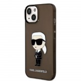 Karl Lagerfeld tok fekete (KLHCP14MHNIKTCK) Iphone 14 Plus készülékhez (127419) - Telefontok