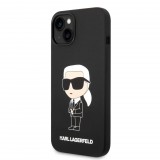 Karl Lagerfeld tok fekete (KLHCP14MSNIKBCK) Apple Iphone 14 Plus készülékhez (127463) - Telefontok