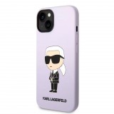 Karl Lagerfeld tok lila (KLHCP14MSNIKBCU) Apple Iphone 14 Plus készülékhez (127465) - Telefontok