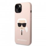 Karl Lagerfeld tok pink (KLHCP14MSLKHLP) Apple iPhone 14 Plus készülékhez (127159) - Telefontok