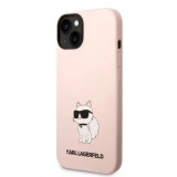 Karl Lagerfeld tok pink (KLHCP14MSNCHBCP) Iphone 14 Plus készülékhez (127441) - Telefontok