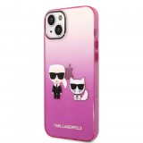 Karl Lagerfeld tok pink (KLHCP14MTGKCP) Apple iPhone 14 Plus készülékhez (127176) - Telefontok