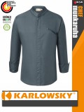 Karlowsky ANTHRACITE MODERN-TOUCH lélegző 95C-on mosható hosszúujjú férfi séf kabát - munkaruha