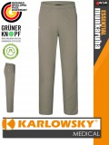 Karlowsky ESSENTIAL SAGE férfi medical újrahasznosított 95C-on mosható nadrág - munkaruha
