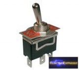 Karos kapcsoló 2pol./3pin ON-ON 250V/10A