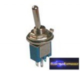 Karos kapcsoló 2pol./3pin ON-ON (mini)