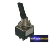 Karos kapcsoló 3pol./6pin ON-OFF-ON műanyag