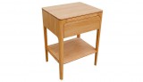 Karpis Nabytok Creativ One tömör fa kis szekrény - tölgy