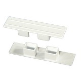 Karpol Mennyezeti sín végzáró elem 2 soros (2 db) új típus