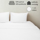 Kartaltex Ágyneműhuzat szett - 3 részes - szállodai - 1cm csíkos