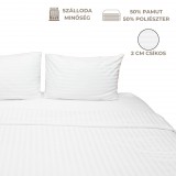 Kartaltex Paplanhuzat - 140x200cm - szállodai - 2cm csíkos