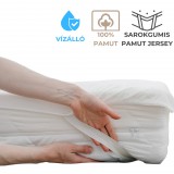 Kartaltex Vízhatlan matracvédő - gumilepedő - 200x200 cm - sarokgumis, pamut jersey - inkontinencia lepedő