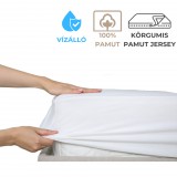 Kartaltex Vízhatlan matracvédő - gumilepedő - 70x140 cm - körgumis, pamut jersey - inkontinencia lepedő