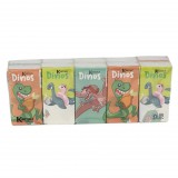 Kartika Papírzsebkendő 3 rétegű 10x9 db DINOSAURUS