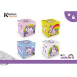Kartika Unikornis dobozos papírzsebkendő 56db, 3 rétegű, 20x20cm