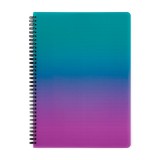 KARTON P+P OMBRE Twin wire A4 PP, rózsaszínű (8-16225)