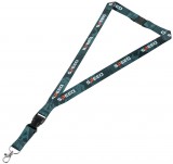 KARTON PP Autós kulcstartó, nyakba akasztós, 46x2cm, Speed Acceleration