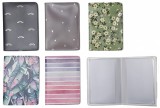 KARTON PP Igazolványtartó, kártyatartó, 4 betétlappal, Spring kollekció, többféle minta