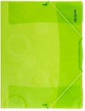 KARTON PP Műanyag gumis mappa A/4, neocolori, zöld