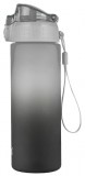 KARTON PP Oxybag kulacs, 600 ml, BPA mentes, OXY Click Ombre fekete-szürke