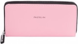 KARTON PP Pénztárca, 19x10x2cm, PASTELINI, pasztell, rózsaszín