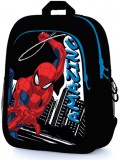 KARTON PP Pókember hátizsák, 2 rekeszes, 30x22x10cm, Amazing Spiderman