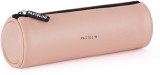 KARTON PP Tolltartó, hengeres, PU 215x75x75mm, PASTELINI, pasztell barack