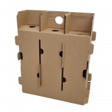 Kartonbetét boros dobozhoz (3 db palackhoz) - 868 x 874 mm