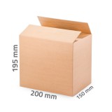 Kartondoboz 200x150x195 mm - 3 rétegű papírdoboz