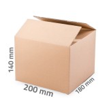 Kartondoboz 200x180x140 mm - 3 rétegű papírdoboz
