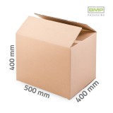 Kartondoboz 500x400x400mm - 3 rétegű papírdoboz