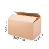 Kartondoboz 585x385x345 mm - 5 rétegű költöztető doboz