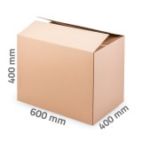 Kartondoboz 600x400x400 mm - 5 rétegű költöztető doboz