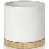 Kaspó BCN BAMBUSZ 16 cm fehér - 5902257100