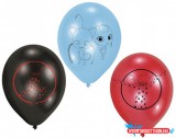 Katicabogár és Fekete macska kalandjai City léggömb, lufi 6 db-os 9 inch (22,8 cm)