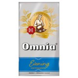 Kávé, pörkölt, őrölt, vákuumos csomagolásban, 250 g, DOUWE EGBERTS Omnia Evening, Koffeinmentes (KHK373)