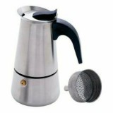 Kávéfőző 2 személyes kotyogós, rozsdamentes (72003)