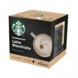 Kávékapszula, 12 db, STARBUCKS by Dolce Gusto®, "Latte Macchiato" [12 db]