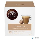 Kávékapszula, 16 db, NESCAFÉ DOLCE GUSTO "Cortado Espresso Macchiato "